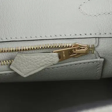 HERMÈS Hermes Birkin 25 Gris Neve Togo Gold Hardware | Thumbnail 8