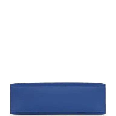 HERMÈS Hermes Kelly Pochette Bleu Royal Swift Palladium Hardware | Thumbnail 6 HERMÈS Hermes Kelly Pochette Bleu Royal Swift Palladium Hardware | Thumbnail 6