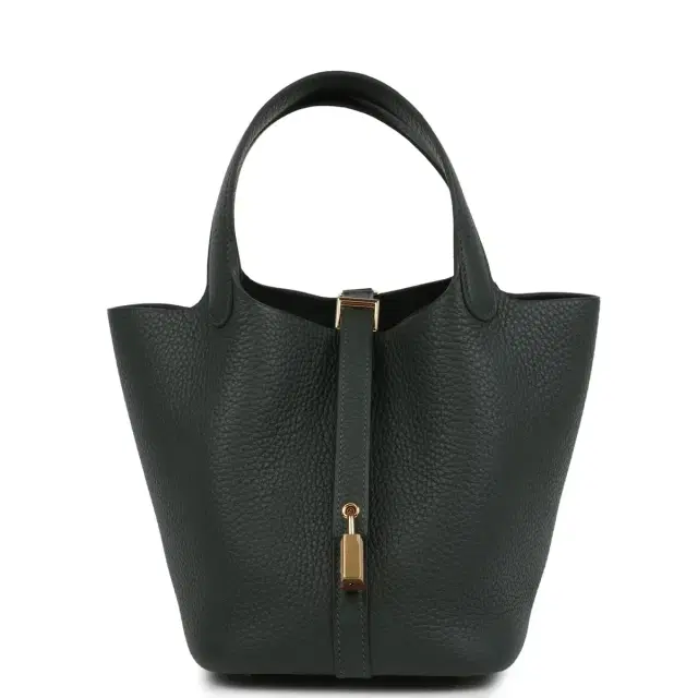 hermes Hermes Picotin Lock 18 Vert Mangrove Clemence Gold Hardware