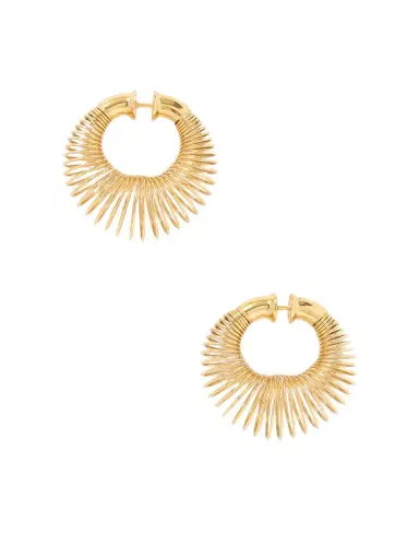 Alaïa tone Hoop Earrings | Thumbnail 1