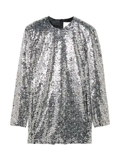 Isabel Marant Heliane Embellished Tulle Mini Dress | Thumbnail 1 Isabel Marant Heliane Embellished Tulle Mini Dress | Thumbnail 1