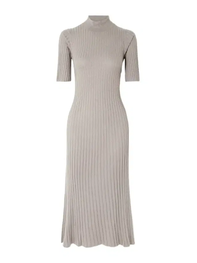 Ribbed Cashmere-blend Midi Dress