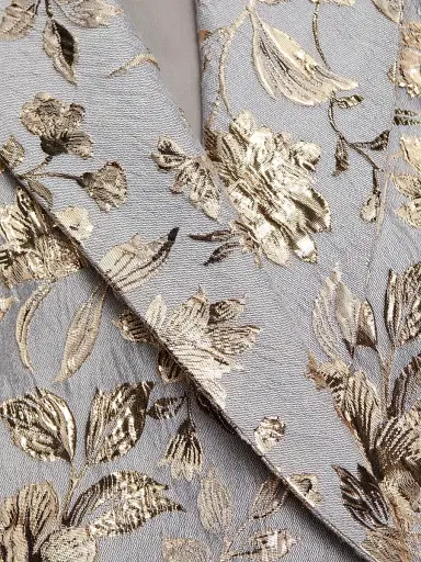 SACHIN & BABI Women's Honora Jacquard Gown - Golden Gardens - Size 4 | Thumbnail 7 SACHIN & BABI Women's Honora Jacquard Gown - Golden Gardens - Size 4 | Thumbnail 7