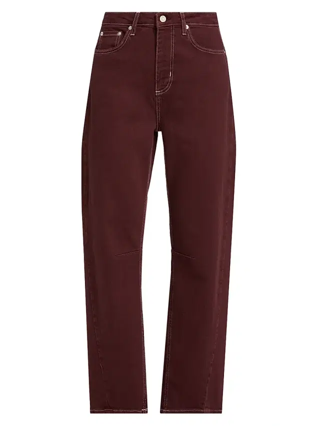 Rails Women's Samo Straight-Leg Jeans - Chocolate Contrast Stitch