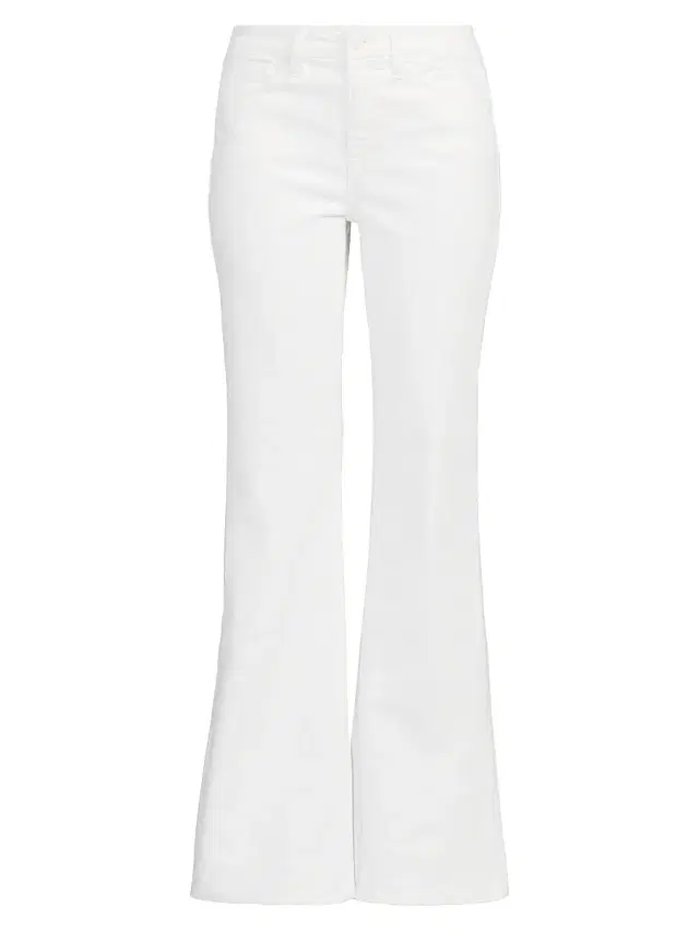 Good American Women's Good Legs Flare Jeans - White