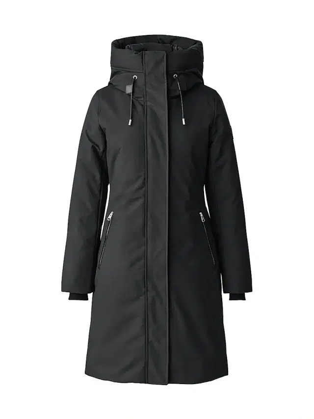 Mackage Women's Shiloh Hooded Down Coat - Black