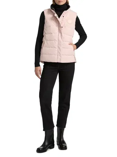 Canada Goose Women's Freestyle Down Vest - Vintage Rose Rose Vintage | Thumbnail 2 Canada Goose Women's Freestyle Down Vest - Vintage Rose Rose Vintage | Thumbnail 2
