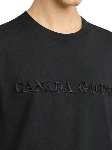 Canada Goose Men's Emersen Embroidered Cotton T-Shirt | Thumbnail 6 Canada Goose Men's Emersen Embroidered Cotton T-Shirt | Thumbnail 6