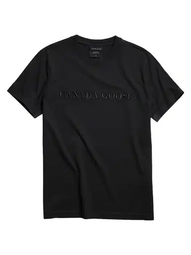 Canada Goose Men's Emersen Embroidered Cotton T-Shirt | Thumbnail 1 Canada Goose Men's Emersen Embroidered Cotton T-Shirt | Thumbnail 1