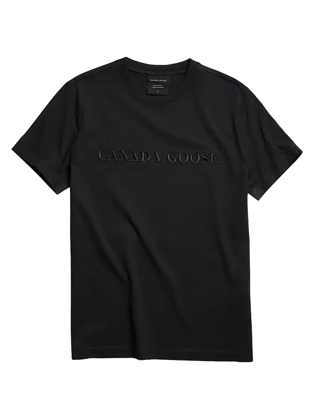 Men's Emersen Embroidered Cotton T-Shirt - Black