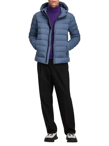 Canada Goose Men's Crofton Enduraluxe Puffer Jacket - Ozone Blue - Size Large | Thumbnail 2