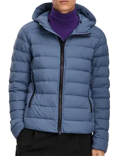 Canada Goose Men's Crofton Enduraluxe Puffer Jacket - Ozone Blue - Size Large | Thumbnail 3