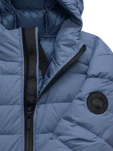 Canada Goose Men's Crofton Enduraluxe Puffer Jacket - Ozone Blue - Size Large | Thumbnail 6