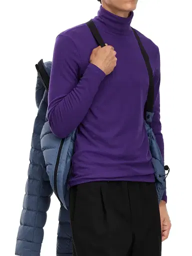 Canada Goose Men's Crofton Enduraluxe Puffer Jacket - Ozone Blue - Size Large | Thumbnail 7