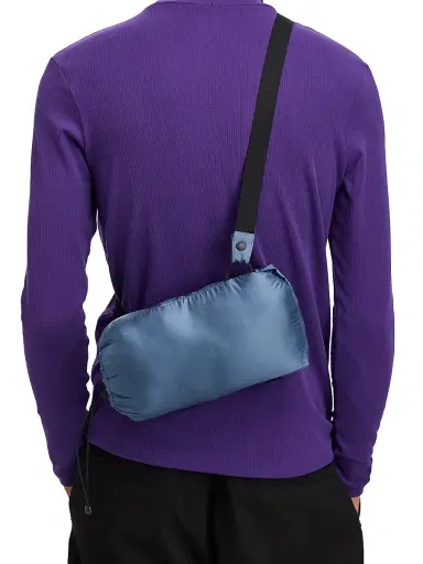 Canada Goose Men's Crofton Enduraluxe Puffer Jacket - Ozone Blue - Size Large | Thumbnail 8