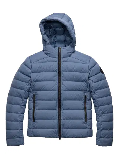 Canada Goose Men's Crofton Enduraluxe Puffer Jacket - Ozone Blue - Size Large | Thumbnail 1
