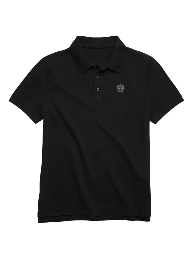 Men's Beckley Cotton Polo Shirt - Black Men's Beckley Cotton Polo Shirt - Black