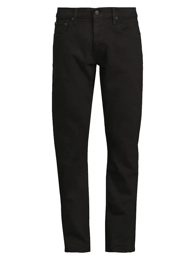Polo Ralph Lauren Men's Varick Straight-Leg Jeans - Black