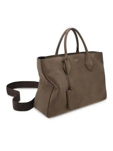 Ferragamo Men's Starvit Grained Leather Tote Bag | Thumbnail 5 Ferragamo Men's Starvit Grained Leather Tote Bag | Thumbnail 5