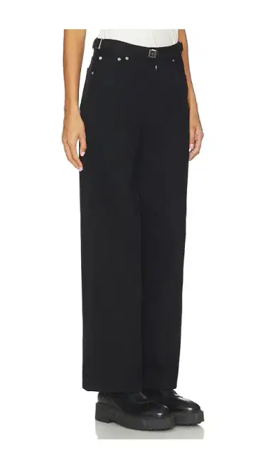 STILL HERE Buckle Wide Leg Jeans | Thumbnail 2 STILL HERE Buckle Wide Leg Jeans | Thumbnail 2