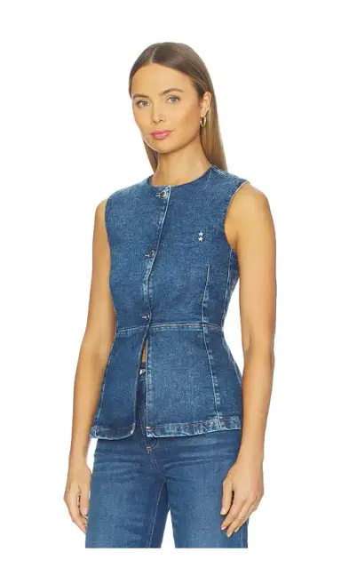 Icon Denim Lola Denim Vest. - size M (also | Thumbnail 2