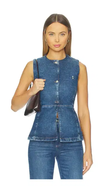Icon Denim Lola Denim Vest. - size M (also | Thumbnail 1
