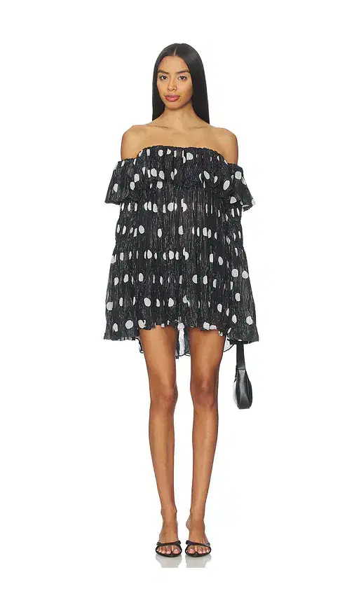 Prabal Gurung Off-shoulder Long Sleeve Faux Sweater Top