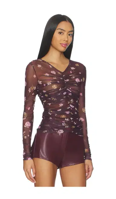 Favorite Daughter Mesh Party Top | Thumbnail 2