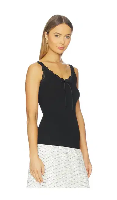 Tanner Fletcher Flo Lace Trim Tank Top | Thumbnail 2