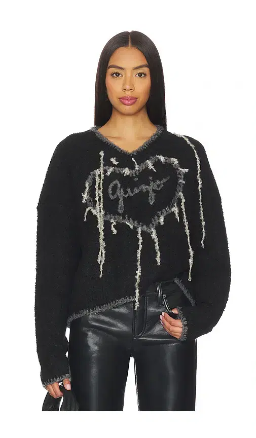 GUIZIO Guizio Heart Sweater