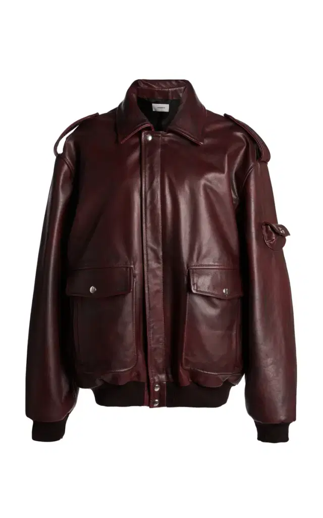 Coperni Oversized Leather Jacket