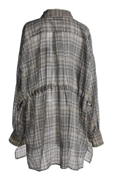 Coperni Zero Waste Cotton Checked Shirt | Thumbnail 3