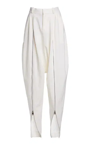 Coperni Wool Double-Zipped Sarouel Trousers | Thumbnail 8