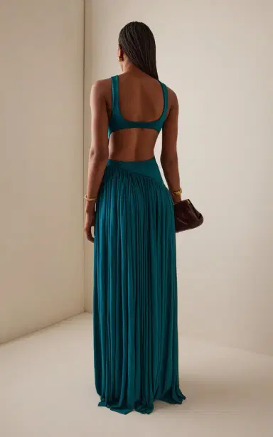 Zimmermann Luna Open-Back Jersey Maxi Dress | Thumbnail 4 Zimmermann Luna Open-Back Jersey Maxi Dress | Thumbnail 4