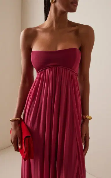 Zimmermann Luna Strapless Jersey Gown | Thumbnail 3 Zimmermann Luna Strapless Jersey Gown | Thumbnail 3