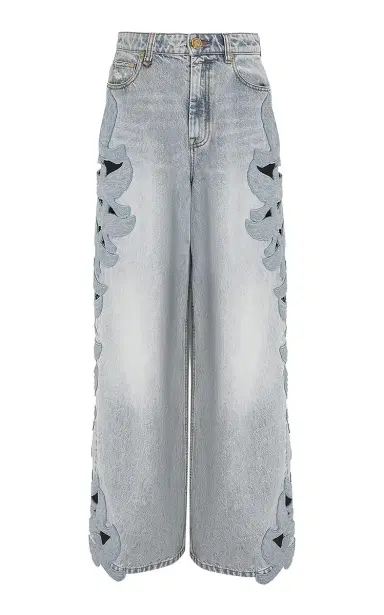 Zimmermann Alchemy Appliquéd Wide-Leg Jeans | Thumbnail 6 Zimmermann Alchemy Appliquéd Wide-Leg Jeans | Thumbnail 6
