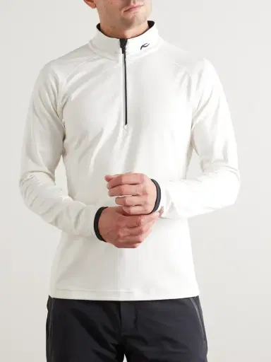 KJUS Feel Stretch-Jersey Half-Zip Ski Mid-Layer - Men | Thumbnail 3 KJUS Feel Stretch-Jersey Half-Zip Ski Mid-Layer - Men | Thumbnail 3