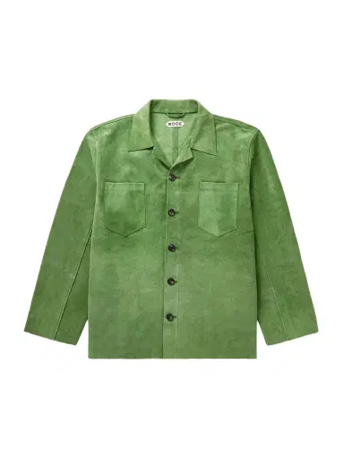 BODE Suede Overshirt - Men | Thumbnail 1