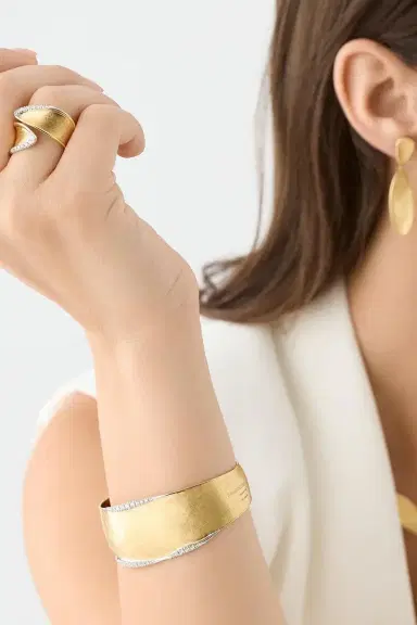 MARCO BICEGO Diamond Lunaria Twist Ring | Thumbnail 2 MARCO BICEGO Diamond Lunaria Twist Ring | Thumbnail 2