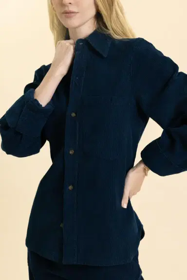 Victoria Beckham Shoulder Detail Slim Shirt | Thumbnail 3 Victoria Beckham Shoulder Detail Slim Shirt | Thumbnail 3