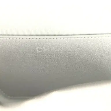 Chanel Chanel CC In Love Large Heart Bag with Chain Silver Metallic Lambskin Silver Hardware | Thumbnail 9