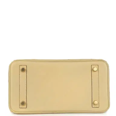 HERMÈS Hermes Birkin 25 Trench Ostrich Gold Hardware | Thumbnail 6 HERMÈS Hermes Birkin 25 Trench Ostrich Gold Hardware | Thumbnail 6