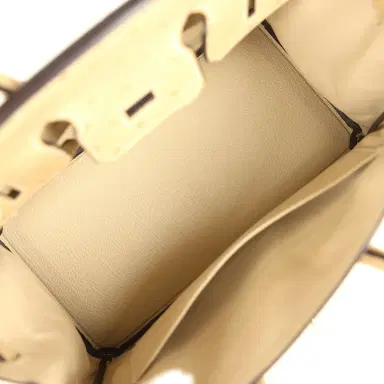 HERMÈS Hermes Birkin 25 Trench Ostrich Gold Hardware | Thumbnail 8 HERMÈS Hermes Birkin 25 Trench Ostrich Gold Hardware | Thumbnail 8