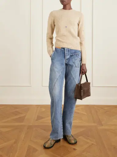 JW Anderson Crystal-embellished Suede Chelsea Boots | Thumbnail 4 JW Anderson Crystal-embellished Suede Chelsea Boots | Thumbnail 4