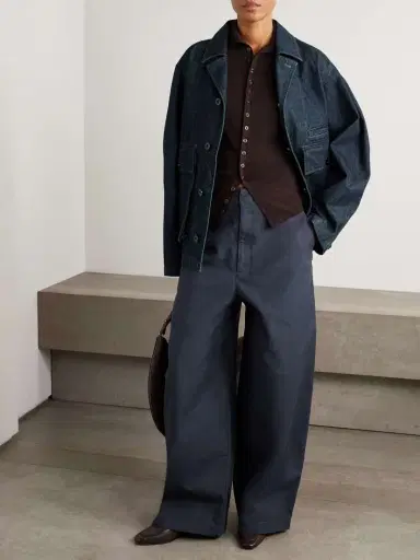 Lemaire Organic Denim Jacket | Thumbnail 2 Lemaire Organic Denim Jacket | Thumbnail 2