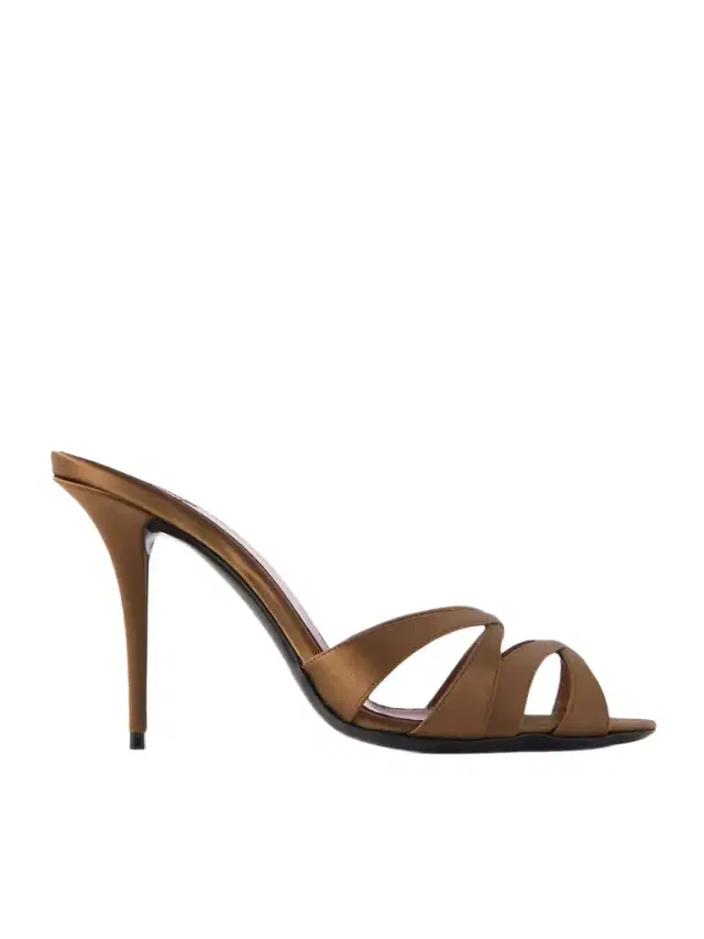 Chandelle Satin Mules