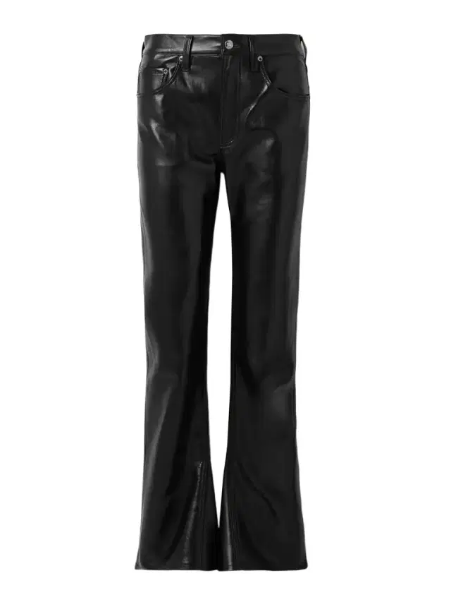 Kick Boot Recycled Leather-blend Flared Pants