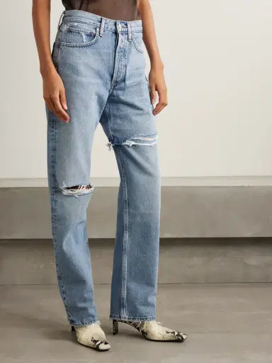 AGOLDE Amryn Distressed High-rise Wide-leg Jeans | Thumbnail 3 AGOLDE Amryn Distressed High-rise Wide-leg Jeans | Thumbnail 3