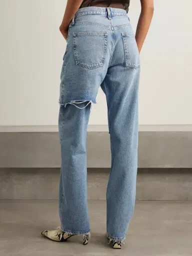 AGOLDE Amryn Distressed High-rise Wide-leg Jeans | Thumbnail 4 AGOLDE Amryn Distressed High-rise Wide-leg Jeans | Thumbnail 4