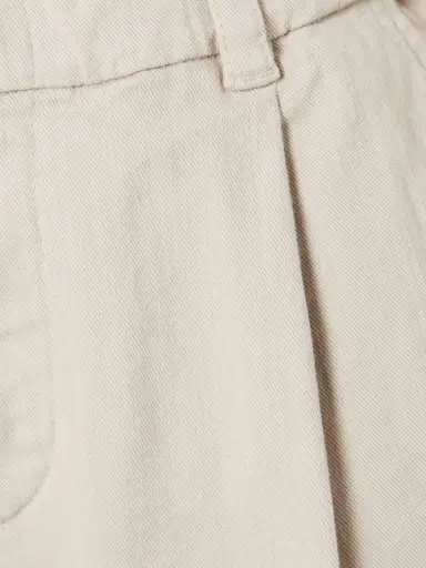 Brunello Cucinelli Cropped Pleated Stretch-cotton Twill Tapered Pants | Thumbnail 5 Brunello Cucinelli Cropped Pleated Stretch-cotton Twill Tapered Pants | Thumbnail 5